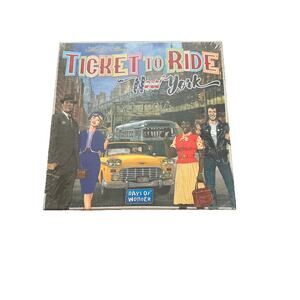 Days of Wonder Ticket to Ride: New York Strategy Board Game Unsealed But Unused